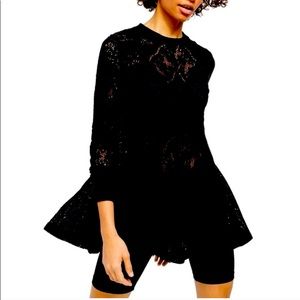 Free People Coffee in the Morning mini dress NWT